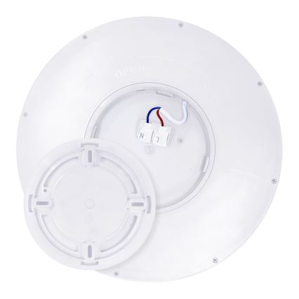 LED Plafon ściemnialny ESTELA LED/36W/230V śr. 30 cm biały + pilot zdalnego sterowania