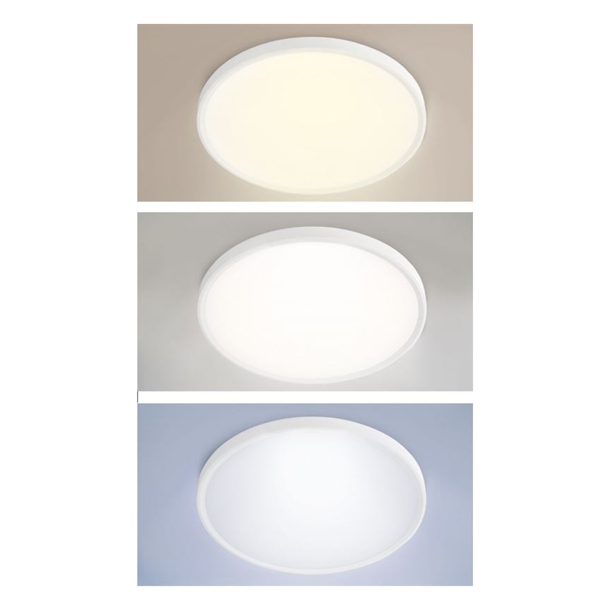 LED Ściemnialna sufitowa oprawa przysufitowa/wisząca LED/40W/230V 3000-6500K + pilot zdalnego sterowania