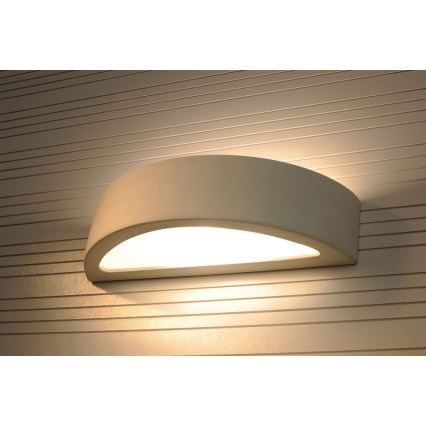 Kinkiet ATENA 1xE27/60W/230V 40,5 cm biały
