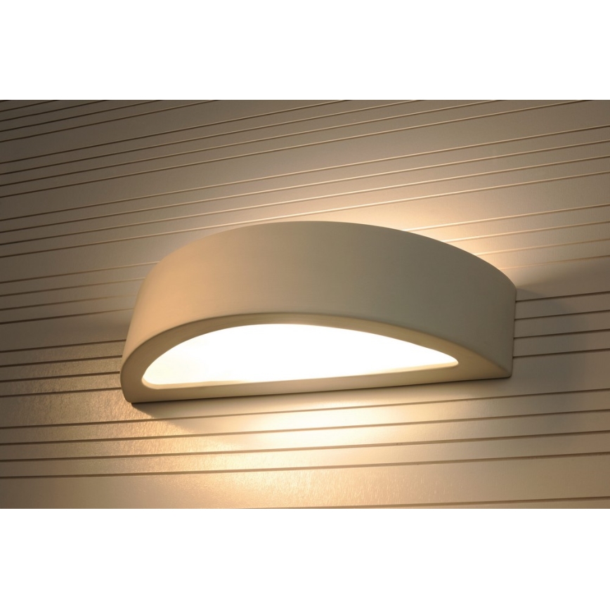 Kinkiet ATENA 1xE27/60W/230V 40,5 cm biały