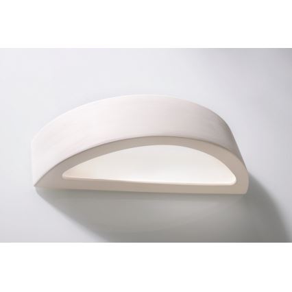 Kinkiet ATENA 1xE27/60W/230V 40,5 cm biały