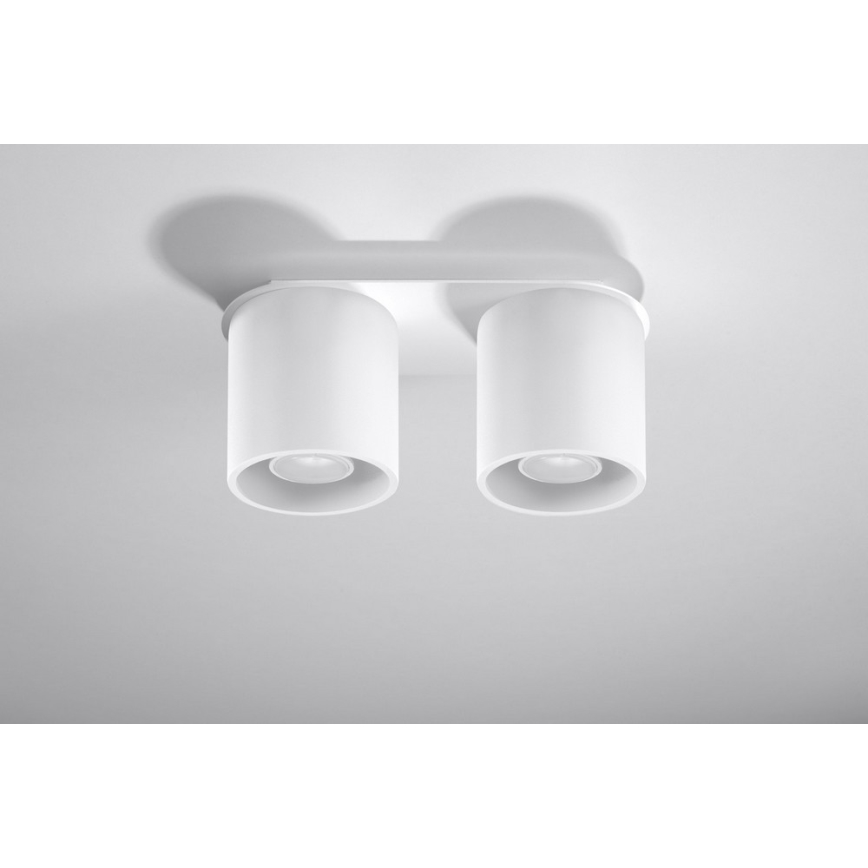 Oświetlenie punktowe ORBIS 2 2xGU10/40W/230V białe