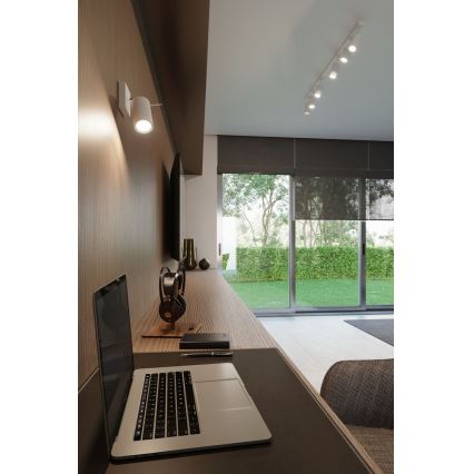 Sollux SL.0089 - Plafon RING 3 3xGU10/40W/230V biały