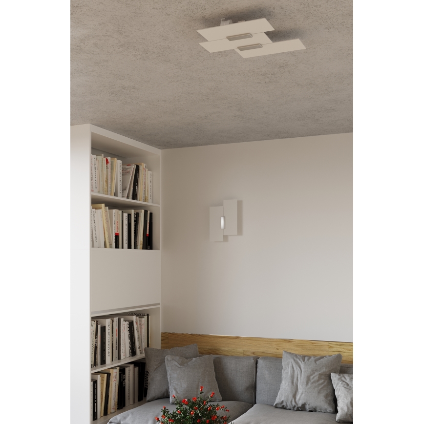 Sollux SL.0198 - Plafon FABIANO 3xE27/60W/230V biały/chrom