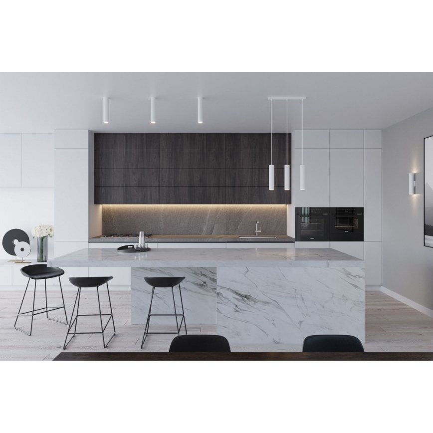 Sollux SL.0323 - Żyrandol na lince LAGOS 1 1xGU10/40W/230V biały