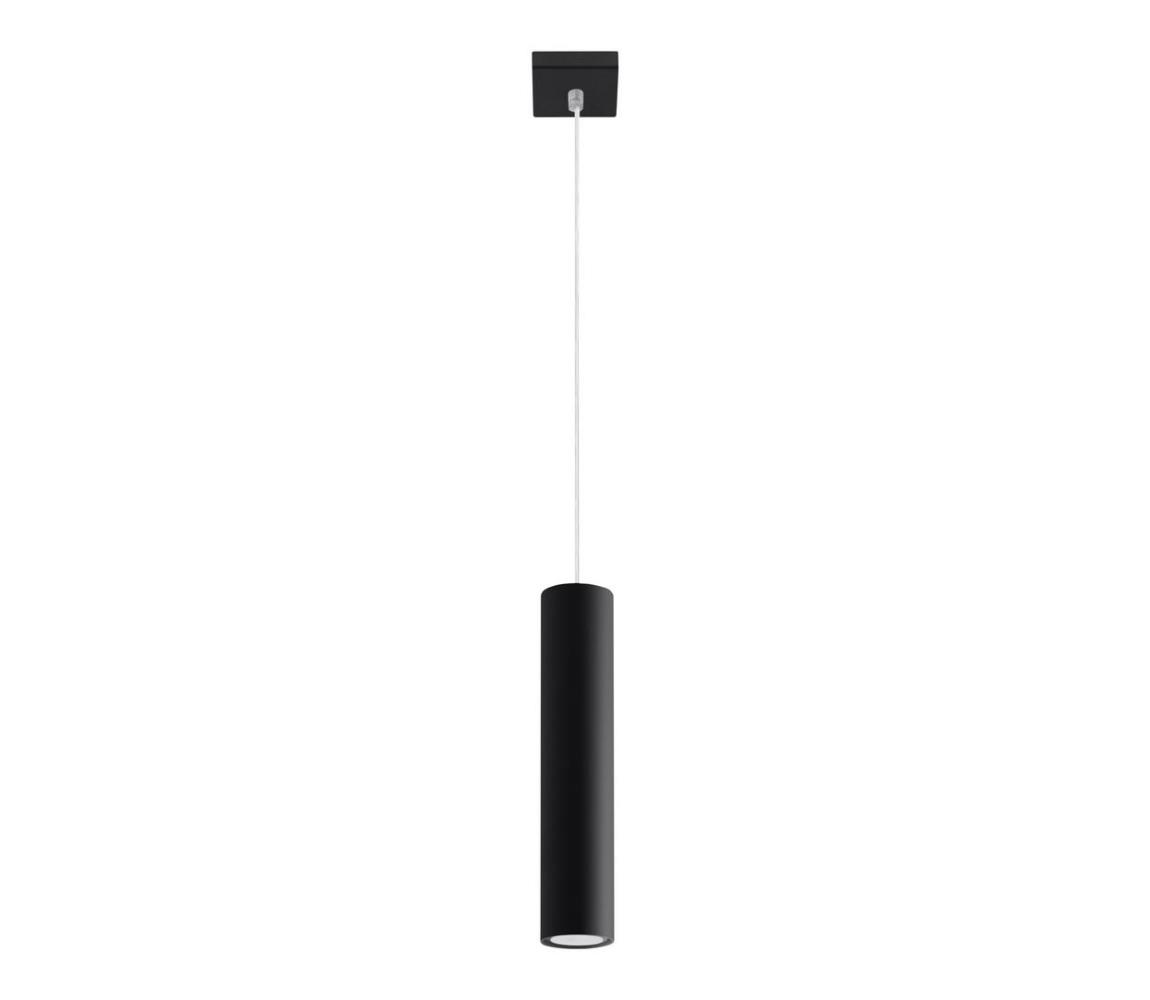 SL.0327 - Żyrandol na lince LAGOS 1 1xGU10/10W/230V czarny