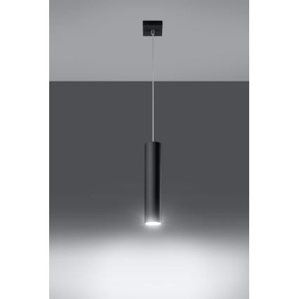 Żyrandol na lince LAGOS 1 1xGU10/10W/230V czarny
