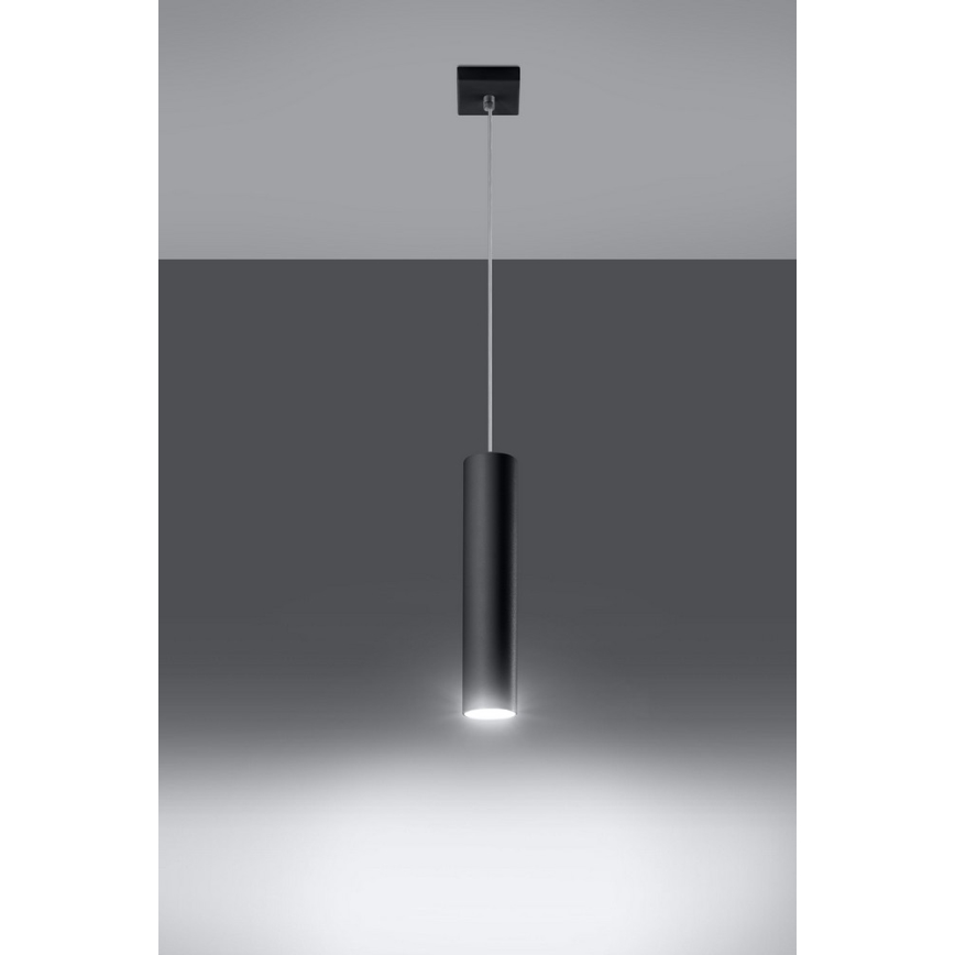 Żyrandol na lince LAGOS 1 1xGU10/10W/230V czarny