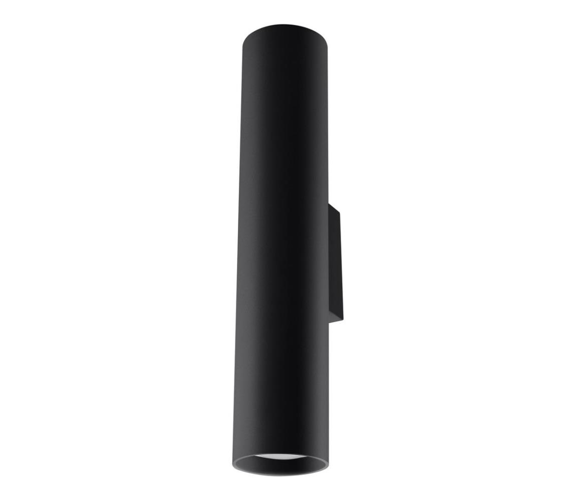SL.0330 - Kinkiet LAGOS 2 2xGU10/10W/230V czarny