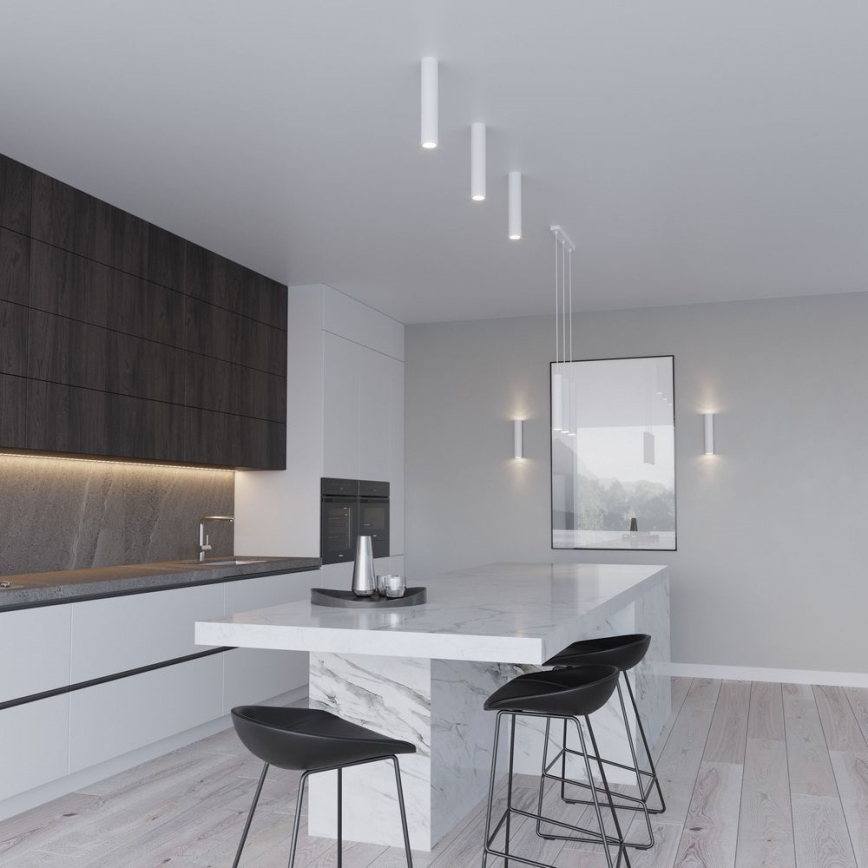 Sollux SL.0435 - Plafon LAGOS 1xGU10/40W/230V biały