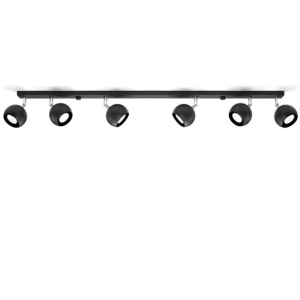 Oświetlenie punktowe sufitowe OCULARE 6xGU10/10W/230V