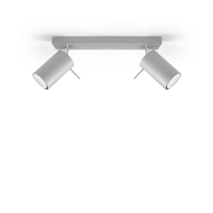 Oświetlenie punktowe sufitowe RING 2xGU10/10W/230V