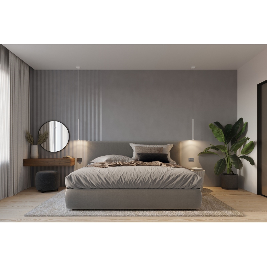 Żyrandol na lince PASTELO 3xG9/8W/230V biały