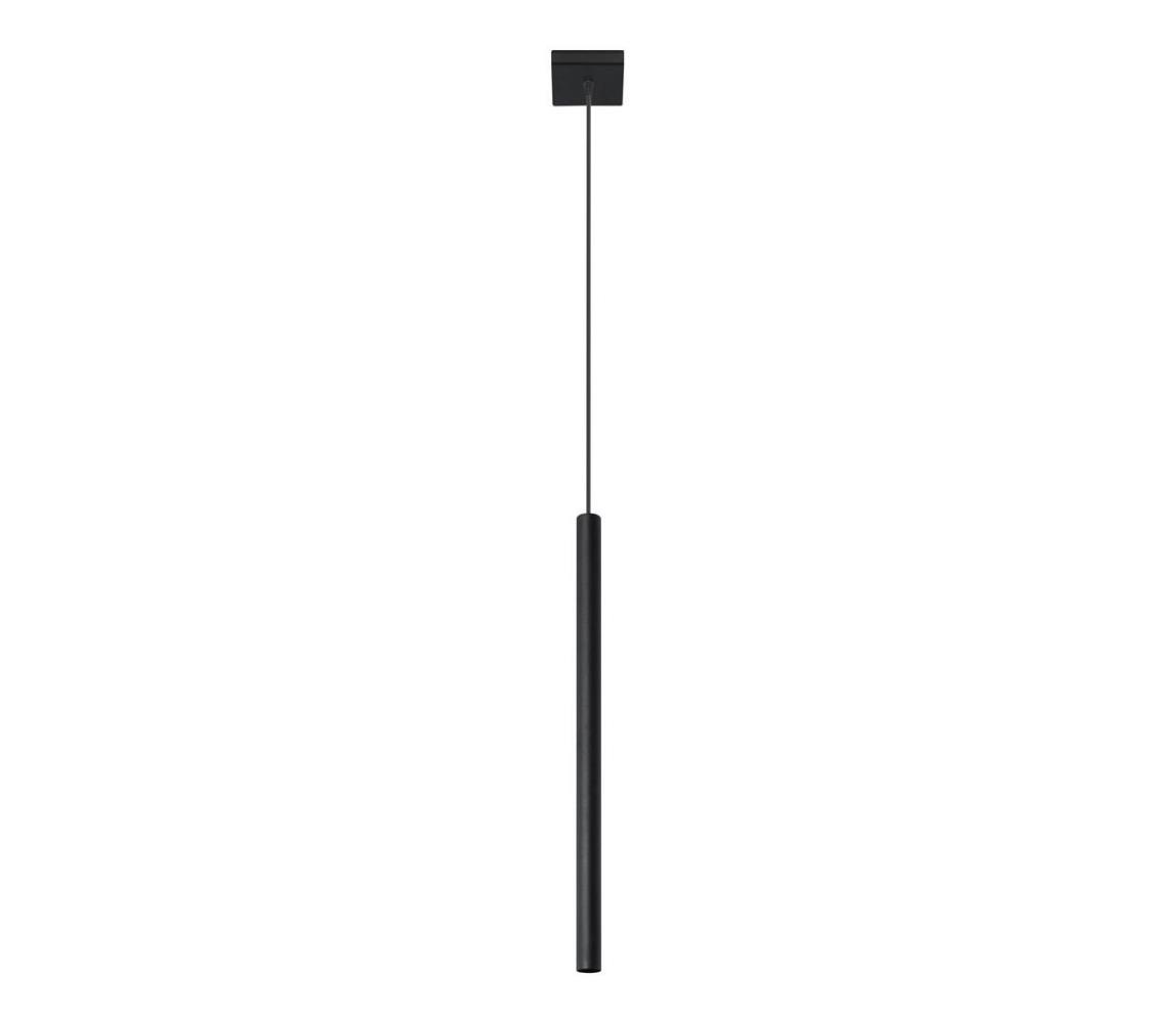 SL.0469 -  Żyrandol na lince PASTELO 1 1xG9/8W/230V czarny