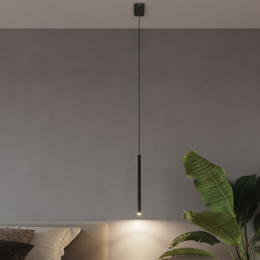 Sollux SL.0470 - Żyrandol na lince PASTELO 3 3xG9/40W/230V czarny