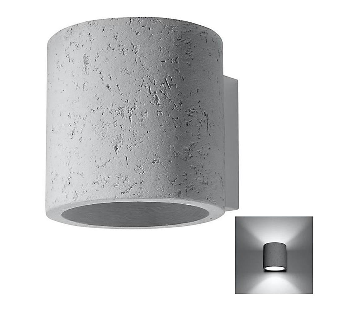 SL.0486 - Kinkiet ORBIS 1xG9/40W/230V beton