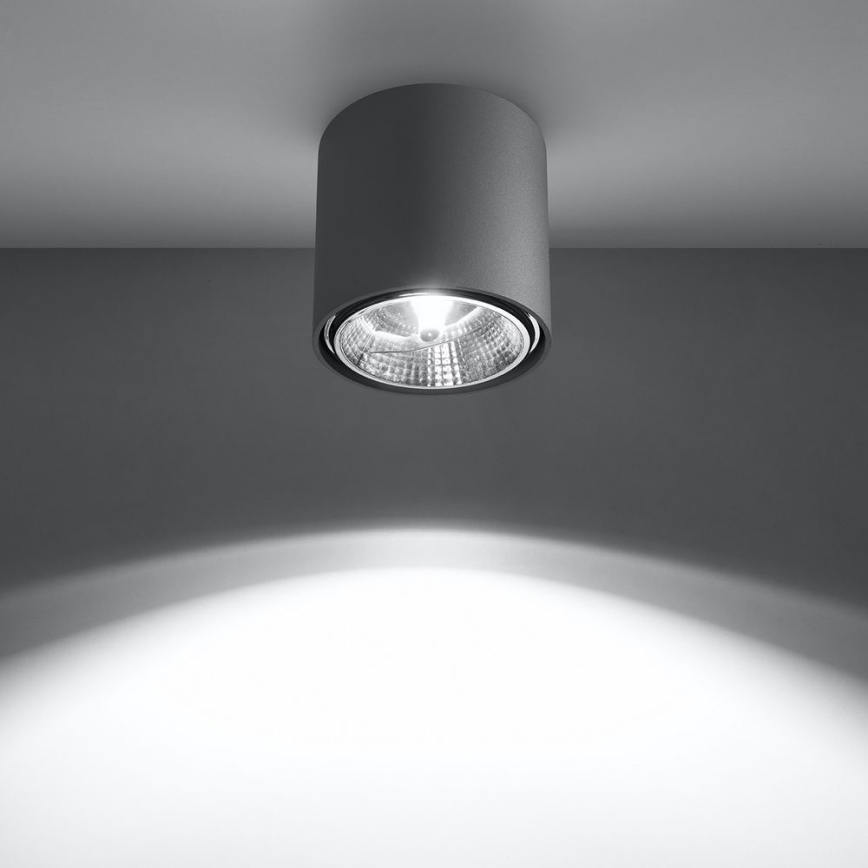 Oświetlenie punktowe TIUBE 1xGU10-AR111/10W/230V