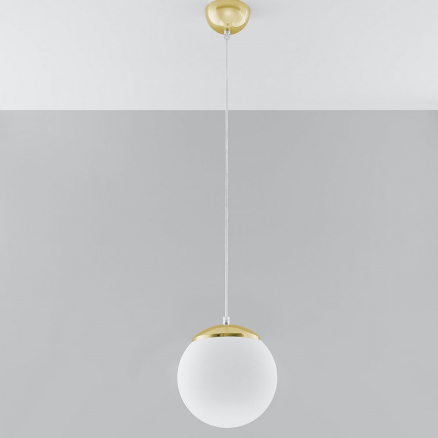Żyrandol na lince TOYA 1xE27/60W/230V śr. 20 cm