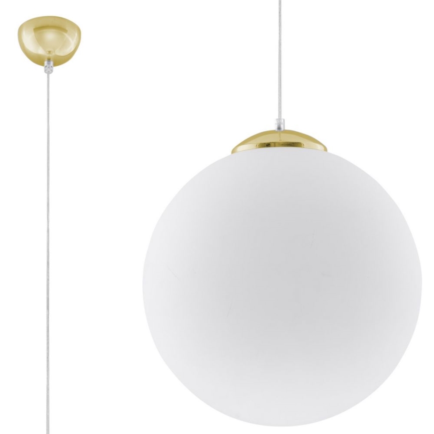 Żyrandol na lince TOYA 1xE27/60W/230V śr. 40 cm