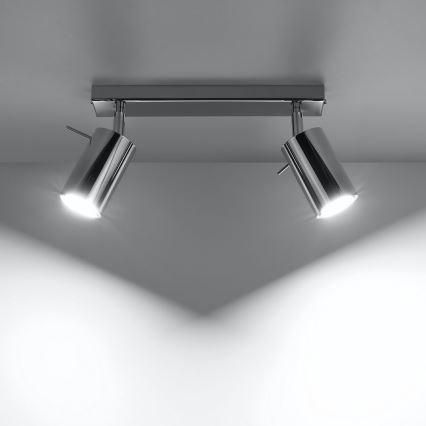 Oświetlenie punktowe RING 2xGU10/10W/230V