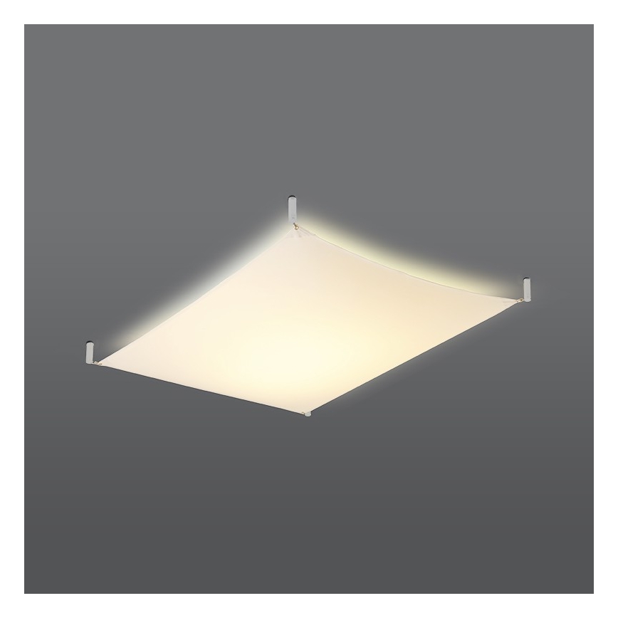 Oprawa sufitowa LED LUNA 2xG13/8,5W/230V 80x105 cm biała