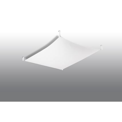 Oprawa sufitowa LED LUNA 2xG13/8,5W/230V 80x105 cm biała