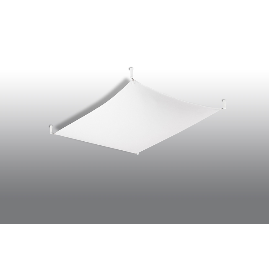 Oprawa sufitowa LED LUNA 2xG13/8,5W/230V 80x105 cm biała