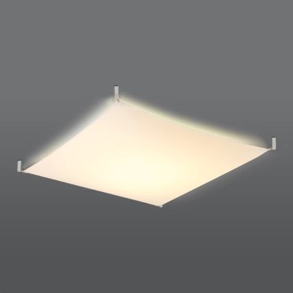 Lampa sufitowa LED LUNA 4xG13/8,5W/230V 105x105 cm biała