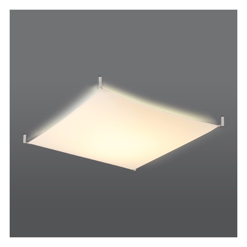 Lampa sufitowa LED LUNA 4xG13/8,5W/230V 105x105 cm biała