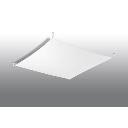 Oprawa sufitowa LED LUNA 6xG13/8,5W/230V 140x140 cm biała