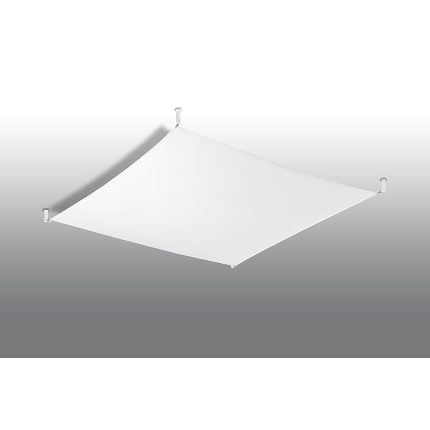 Oprawa sufitowa LED LUNA 6xG13/8,5W/230V 140x140 cm biała