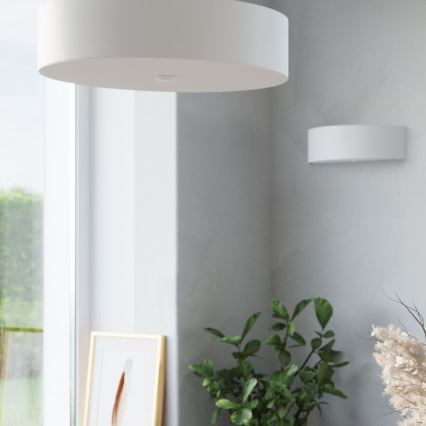 Lampa sufitowa SKALA 3xE27/60W/230V śr. 30 cm biała
