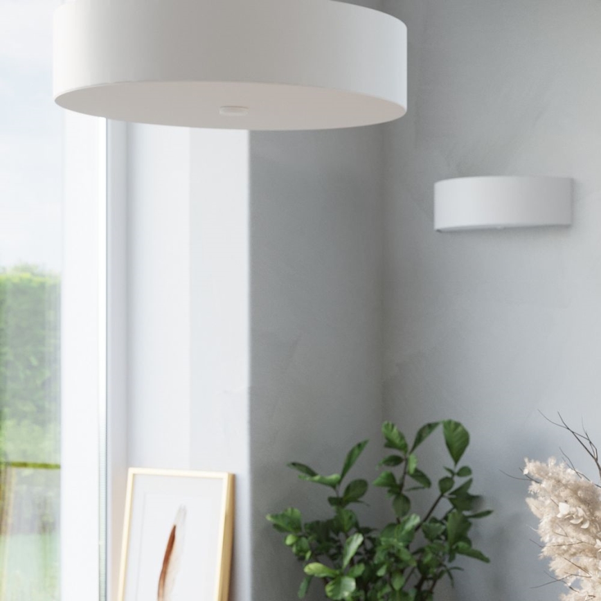 Lampa sufitowa SKALA 3xE27/60W/230V śr. 30 cm biała
