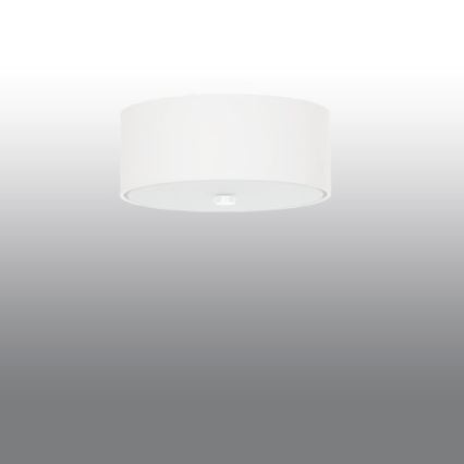 Lampa sufitowa SKALA 3xE27/60W/230V śr. 30 cm biała