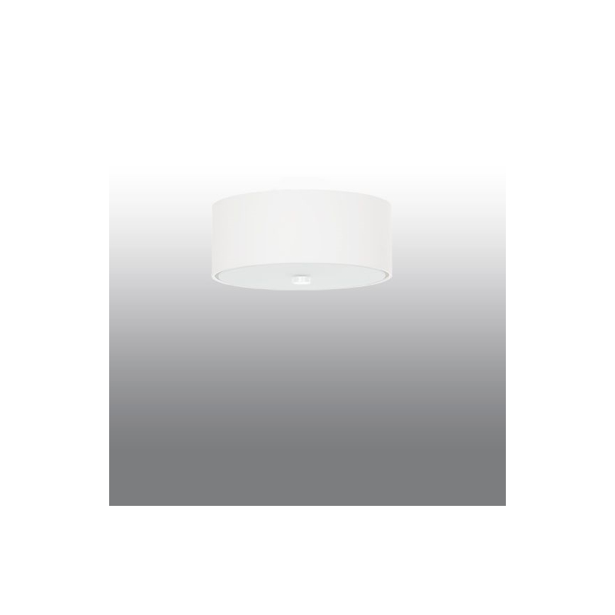 Lampa sufitowa SKALA 3xE27/60W/230V śr. 30 cm biała