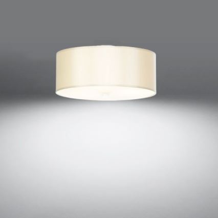 Lampa sufitowa SKALA 3xE27/60W/230V śr. 30 cm biała