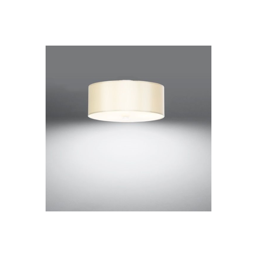 Lampa sufitowa SKALA 3xE27/60W/230V śr. 30 cm biała