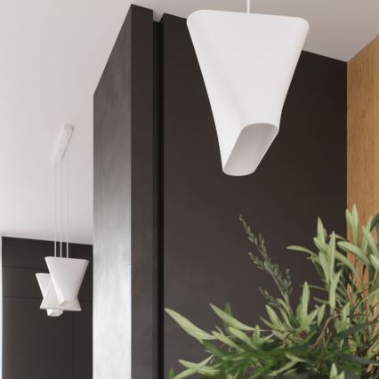 Żyrandol na lince BLUM 3xE27/60W/230V biały