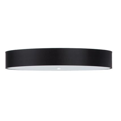 Plafon SKALA 6xE27/60W/230V śr. 90 cm czarny
