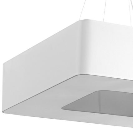 Żyrandol na lince LOKKO 8xE27/60W/230V 80 cm biały