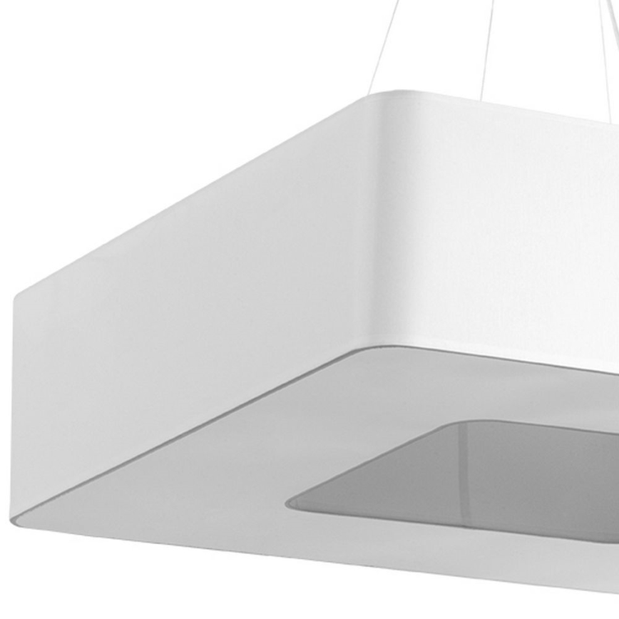 Żyrandol na lince LOKKO 8xE27/60W/230V 80 cm biały