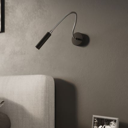 Elastyczna lampka AXIL 1xG9/12W/230V czarny