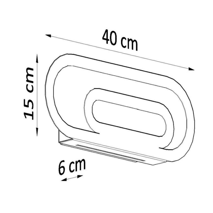 Kinkiet SACCON 2xG9/40W/230V