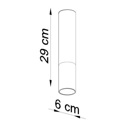 Oświetlenie punktowe LOOPEZ 1xGU10/10W/230V czarny/miedź