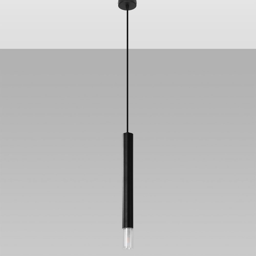 Żyrandol na lince VIZIER 1xG9/40W/230V czarny