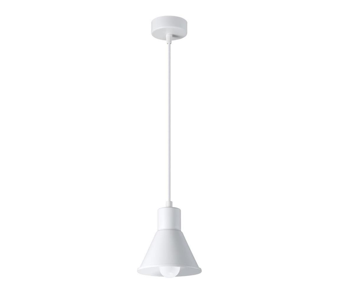 SL.0983 - Żyrandol na lince TALEJA 1xE27/60W/230V biały