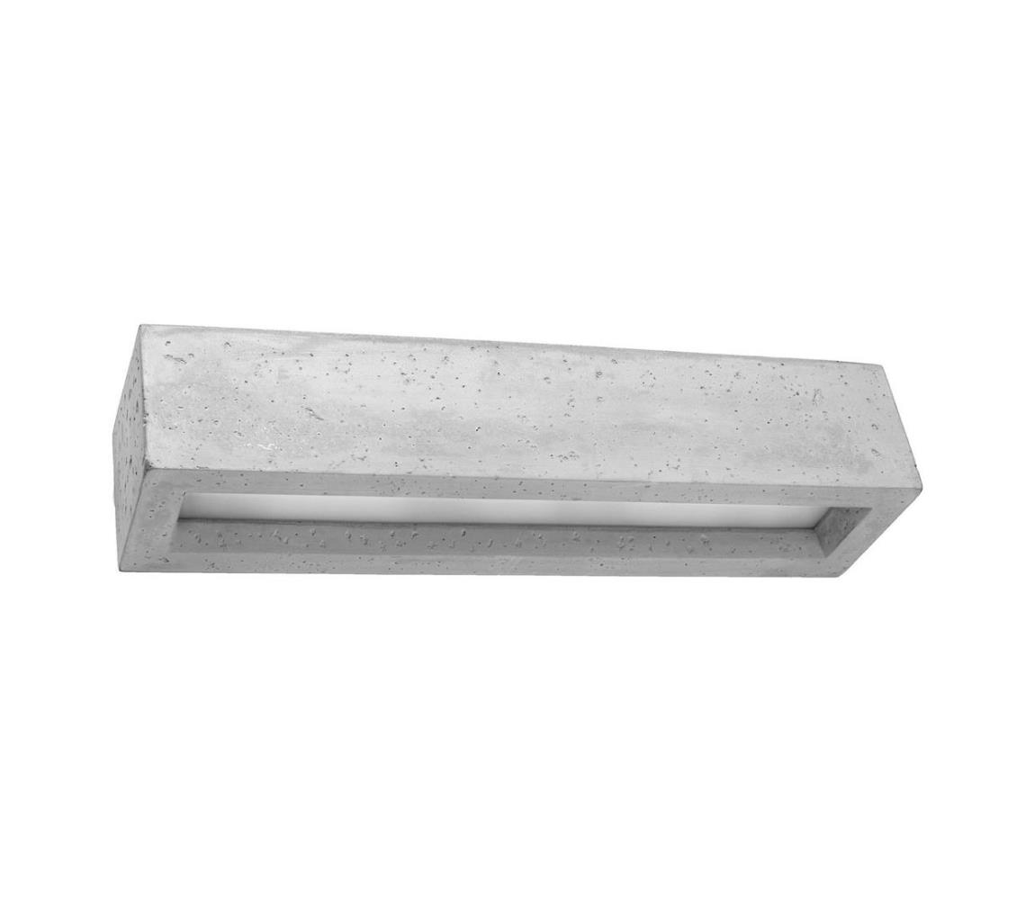 SL.0993 - Kinkiet VEGA 2xE27/60W/230V 50 cm beton