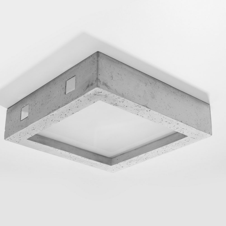 LED Plafon RIZA LED/18W/230V beton