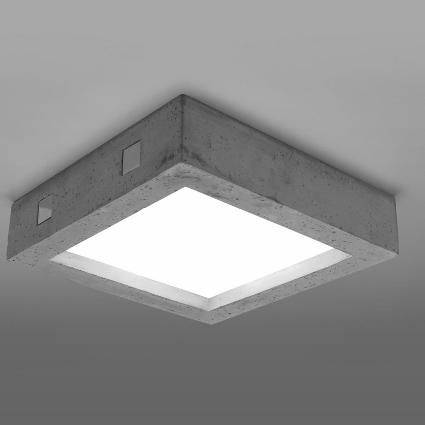 LED Plafon RIZA LED/18W/230V beton