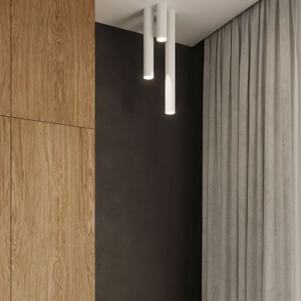 Oświetlenie punktowe LAGOS 1xGU10/10W/230V 10 cm biały